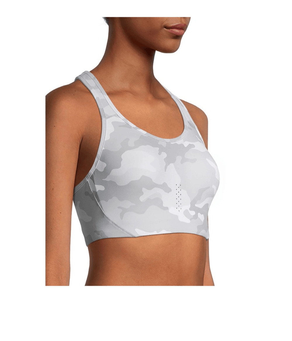 Avia Women's Active Molded Cup Sports Bra Camo White Sz XS Pilates Sports
